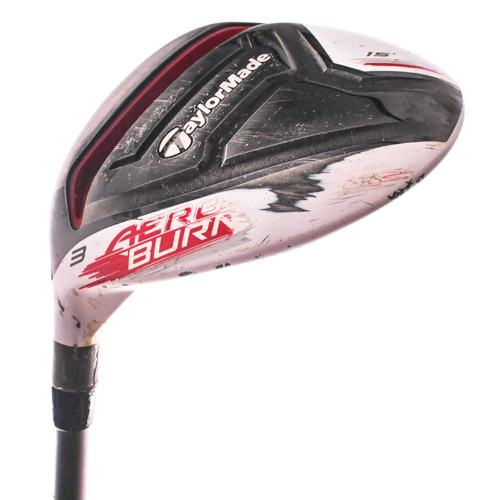 TaylorMade AeroBurner 3-Wood 15* Stiff Flex Graphite LH Dallas