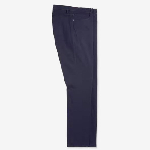 New Men's Footjoy 1857 Sueded Cotton Twill 5 Pocket Pants - Navy
