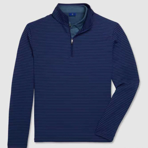 佐藤　アンブロイングランド代表　1/4 Zip Midlayer ネイビー New Men's FootJoy French Terry Quarter Zip Midlayer - Indigo/Storm