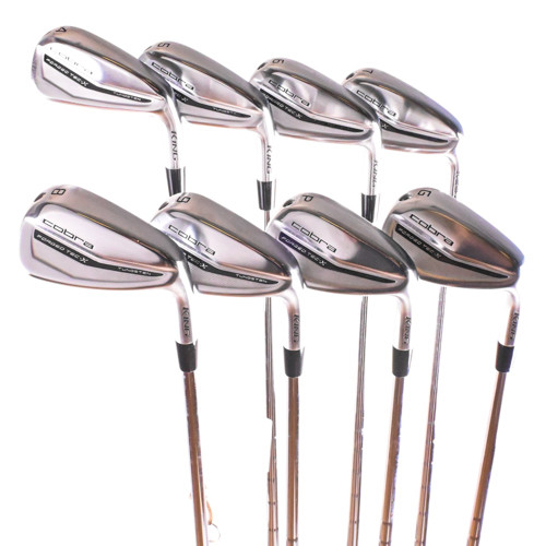 Cobra Forged Tec X Iron Set 4-PW,GW KBS Tour Lite R-Flex Steel RH