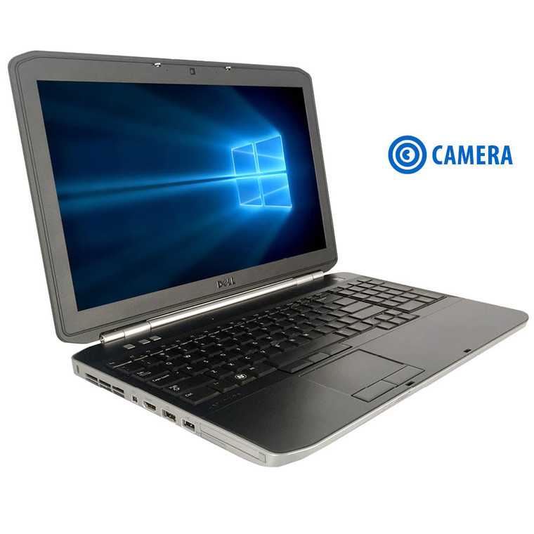 Dell (B) Latitude E5520 i5-2410M/15.6"/4GB/320GB/DVD/Camera/7P Grade B Refurbished Laptop