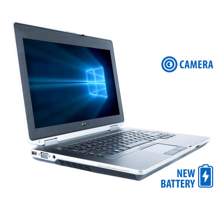 Dell Latitude E6430 i5-3340M/14"/4GB/320GB/DVD/Camera/New Battery/7P Grade A Refurbished Laptop