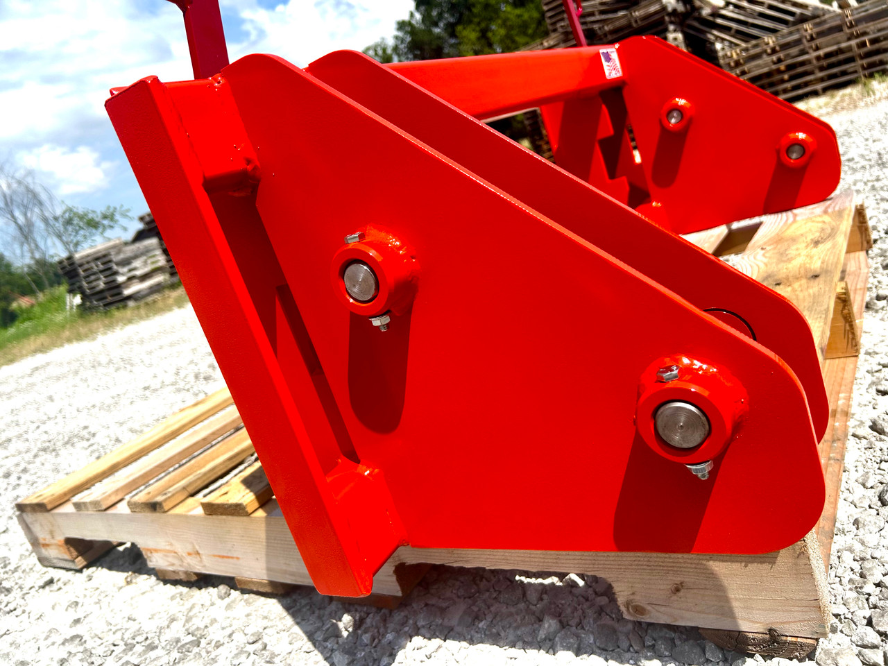 Kubota R520 Loader To Skid Steer Attachments Adapter