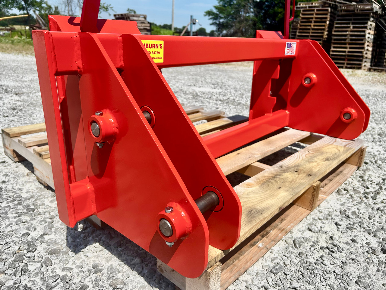 Kubota R520 Loader To Skid Steer Attachments Adapter