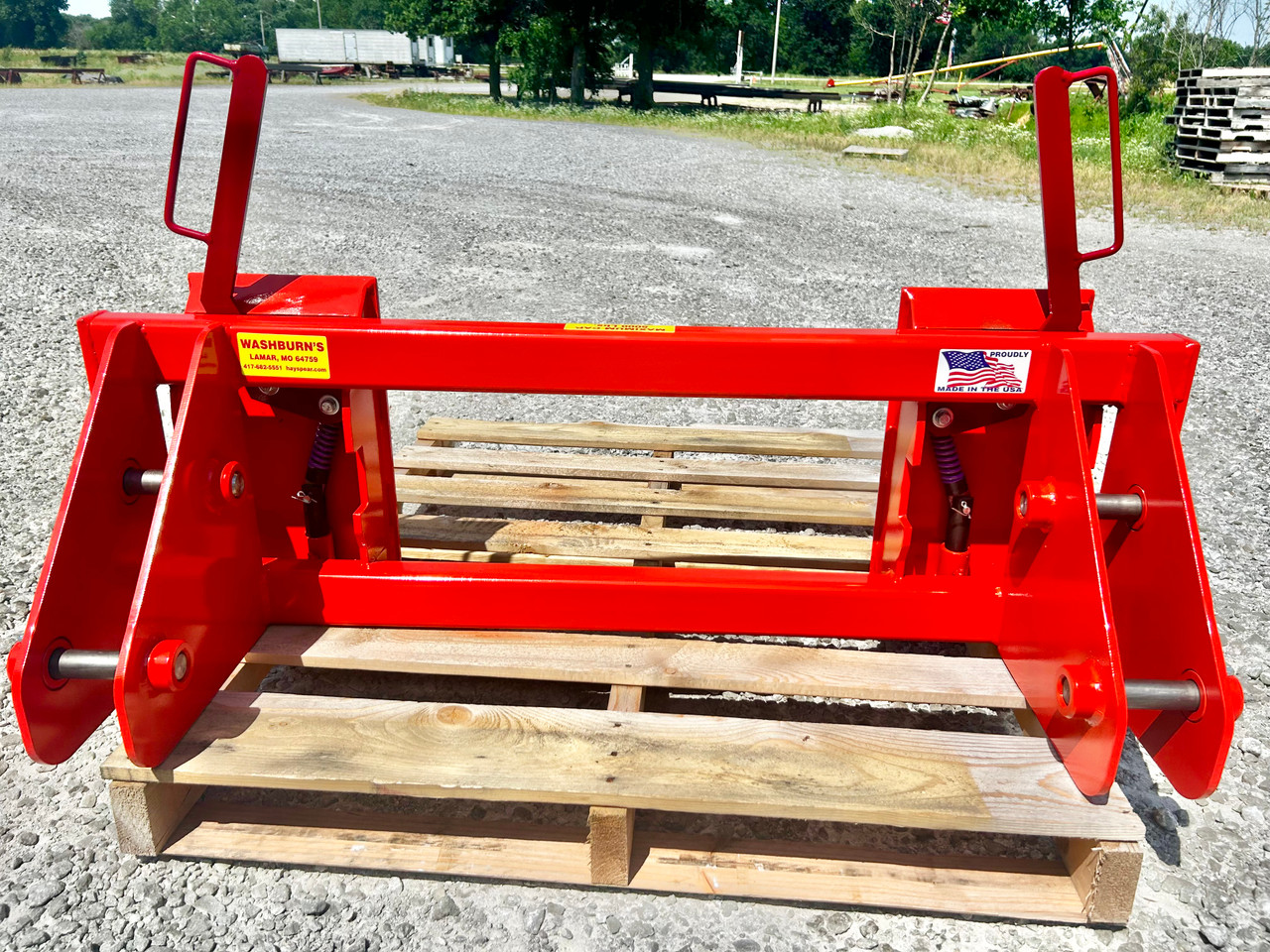 Kubota R520 Loader To Skid Steer Attachments Adapter