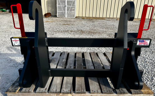 Washburn Company has made a factory build on a JCB 212. This JCB 212 features 4- 1" plates for an XHD loader. These JCB 212 brackets are welded onto our XHD bare back with triple passed skid steer latch boxes for superior lift capacity. JCB 212 brackets fit some other loaders, please see our schematic for all specifications. 