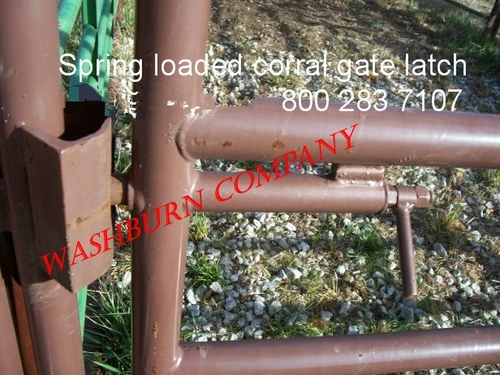This listing is for 1 spring loaded gate plunger pin latch
Spring loaded for automatic latching
Small design for small gates
1/2" diameter spring latching plunger pin, optional post catch not included
Weld-in Design
Disassembles for installation or maintenance
Plunger pin is adjustable too