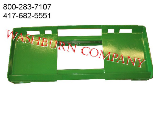 Skid Steer Adapter to Fit John Deere 500 Series Loader Attachments.Converts your original skid-steer loader to run JD 500 series loader equipment
Skid steer conversion to JD 500
Allows you to run all JD 500 series equipment from your skid steer