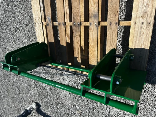 Pin On JD 148/158 to Euro global loader. Pin On JD 148/158 to use standardized euro hook up. New (4) 1 1/4" Pins included. 5000# Rating