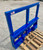 Washburn Company has made a factory great bend pallet fork. This great bend pallet fork is rated at over 4000# and comes with 42" long pallet forks. Our great bend comes on a 5' wide frame made out of 3" x 3" square tubing. Washburn fabricates any and all factory builds as well as custom fab jobs. Contact us today at 417-283-7107 or 800-283-7107 for any questions or concerns. 
