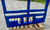Washburn Company has made a factory great bend pallet fork. This great bend pallet fork is rated at over 4000# and comes with 42" long pallet forks. Our great bend comes on a 5' wide frame made out of 3" x 3" square tubing. Washburn fabricates any and all factory builds as well as custom fab jobs. Contact us today at 417-283-7107 or 800-283-7107 for any questions or concerns. 