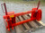 Converts a Pin On Kubota LB552 to use standardized skidsteer equipment. Comes with (4) new 1" x 5 1/8" Pins. Two crossbar design keeps the face of the latch boxes in line and keeps them from twisting and going out of alignment.