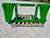 Adapts to JD H480 series (Euro, Global attach). JD H480 also known as a EURO 2. John Deere H480 2 hay spear round or square bale hay mover.