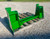 JD 240, 245, 260 & 265 to JD 600/700 conversion
Two crossbar design keeps the face of thee latch boxes in line and keeps them from twisting and going out of alignment.
Latch box sides are 1/2" thick and are made from grade 50 plate for added strength.
The latching pins are designed so that when the latches are closed the springs are bottomed out so that the pins cannot come unlatched.
Bushing for pins
Grease Zerk in both latching pin tubes
Couples the two different Quick hitches as close as is physically possible for maintaining maximum lifting capacity.
Quick attach adapters are also available for tractor loaders with pin on buckets to convert them to quick attach.
