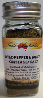 wild pepper and kunzea sea salt | Taste Australia Bush Food Shop