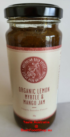 Organic Lemon Myrtle Mango Jam