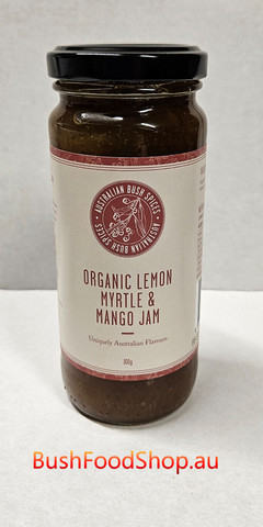 Organic Lemon Myrtle Mango Jam | Taste Australia Bush Food Shop