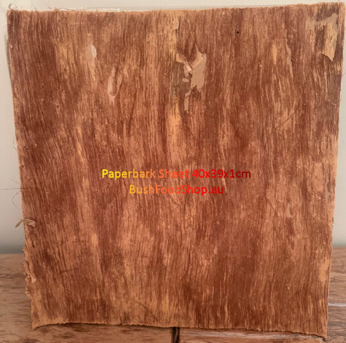 Paperbark Sheet 40x39x1cm
BushFoodShop.au