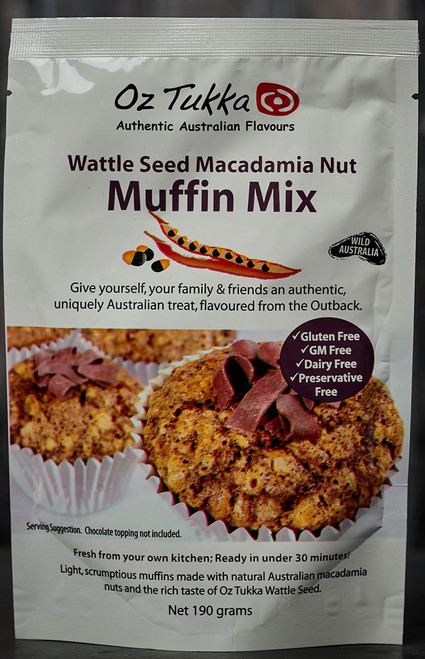 Oz Tukka wattleseed macadamia muffin mix Oz Tukka wattleseed macadamia muffin mix