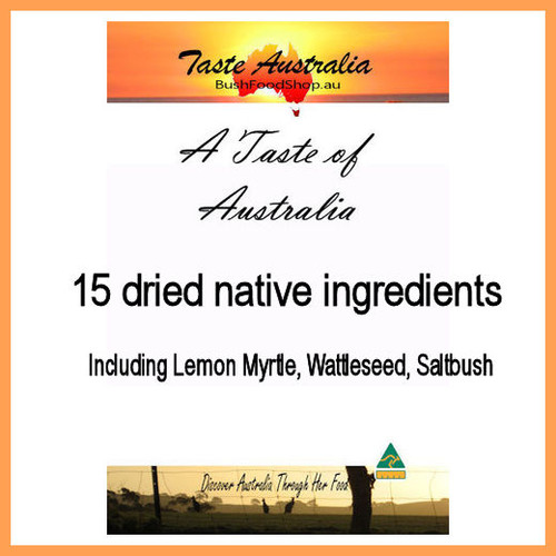 A Taste of Australia - 15 dried ingredients native to Australia. Dried and ground leaves from around Australia | Taste Australia Bush Food Shop