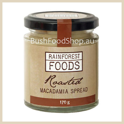 roasted macadamia spread | taste australia bush food shop