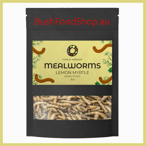 Lemon Myrtle Mealworm Snacks