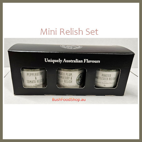 3 Pack Mini Relish Gift Sets | Taste Australia Bush Food Shop