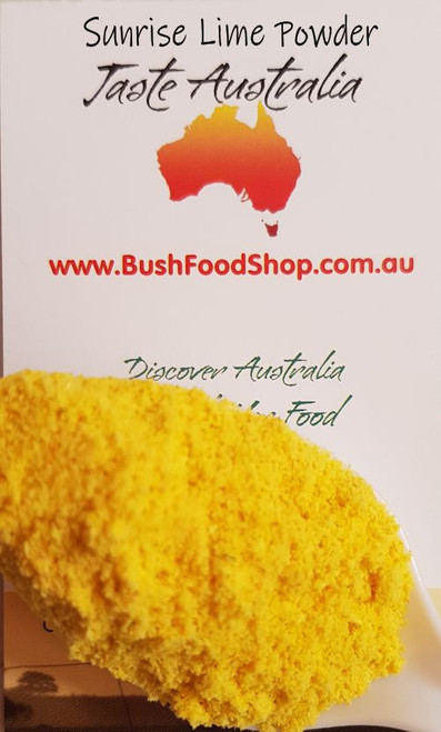 Sunrise Lime Powder | Taste Australia Bush Food Shop Sunrise Lime Powder | Taste Australia Bush Food Shop