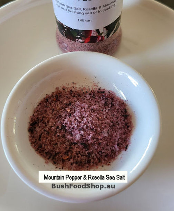 Mountain pepperberry salt blend Mountain pepperberry salt blend