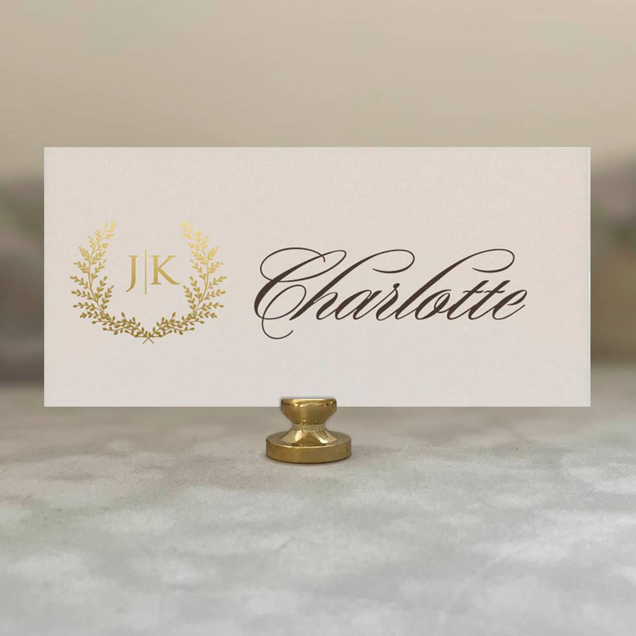 Gold sale seating cards