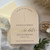arched save the date cards