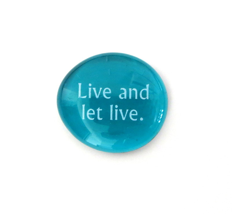 Live and Let Live, Glass Stone