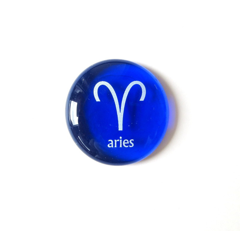 Aries Glass Stone from Lifeforce Glass, Inc.