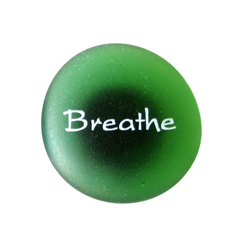 The Mermaid's Message Magnet, Breathe From Lifeforce Glass