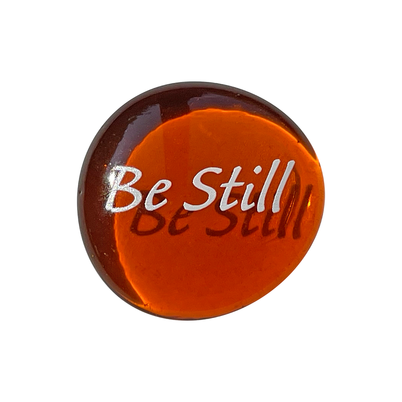 Be Still Connection Stone From Lifeforce Glass.