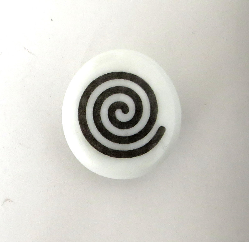 White Spiral Magnet