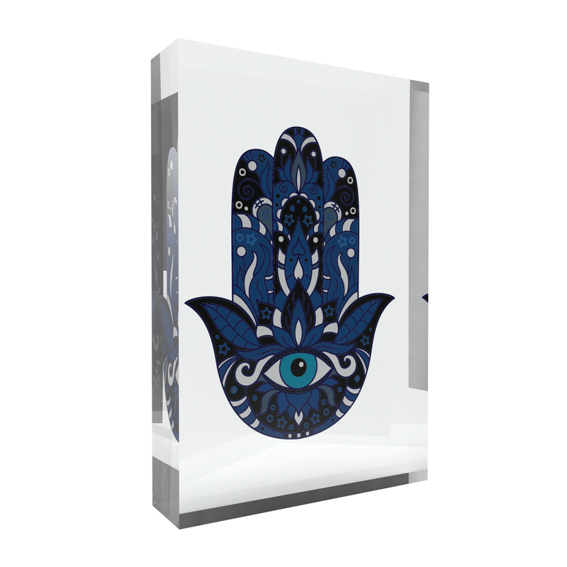 Evil Eye Plaque. Spiritual Home Decor