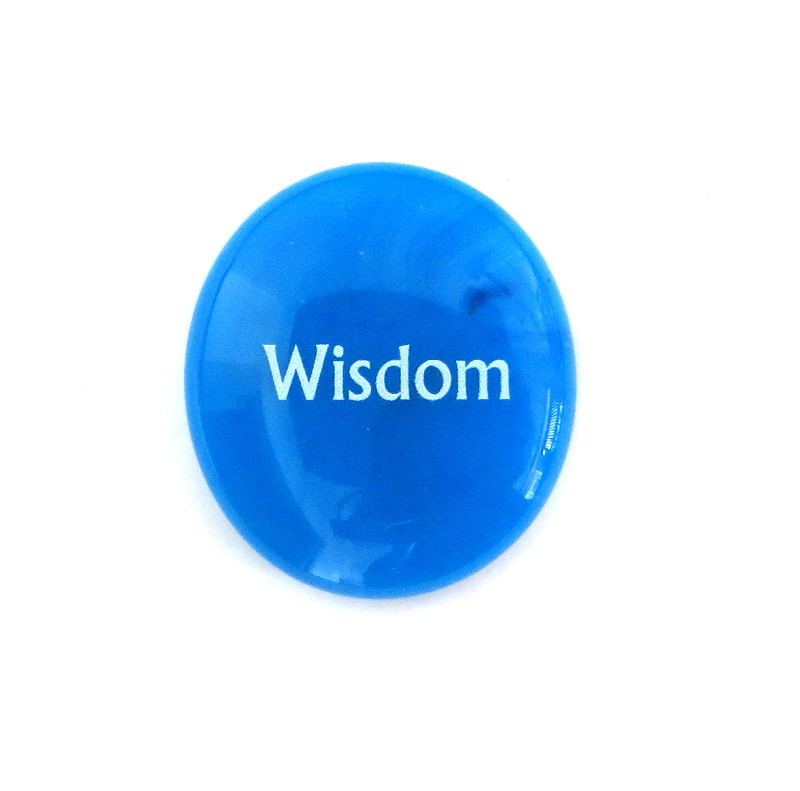 Wisdom... Glass Stone From Lifeforce Glass