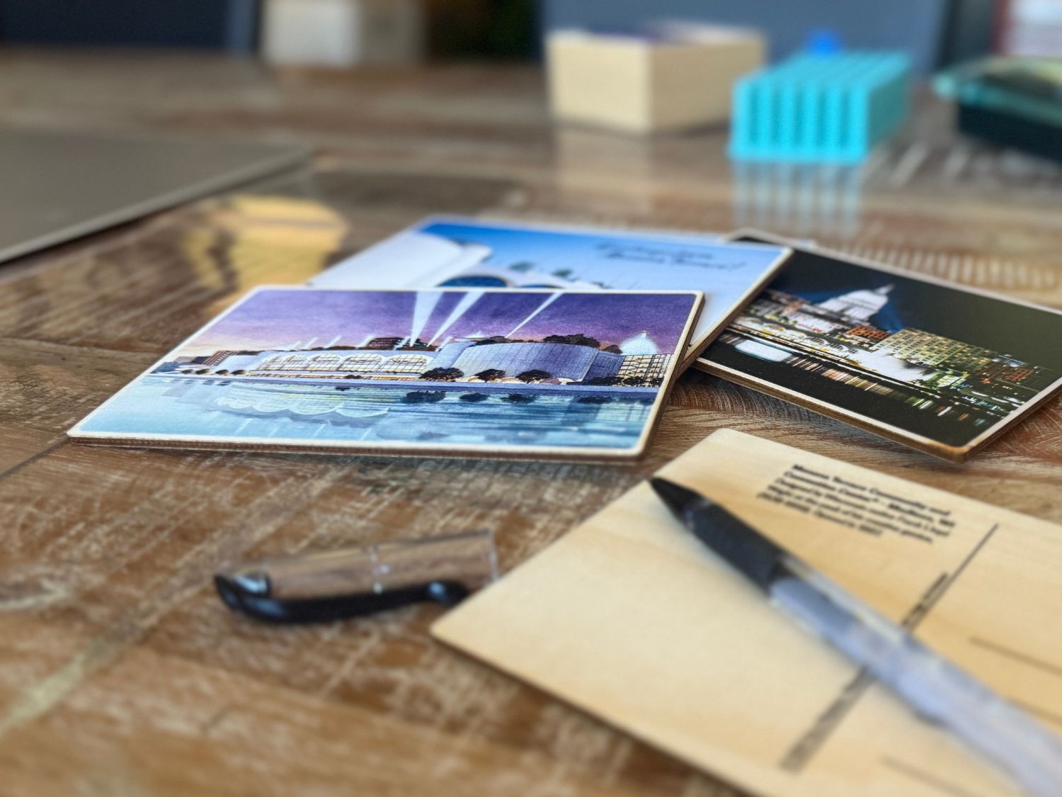 Sustainable Sentiments: The Lasting Appeal of Wood Postcards