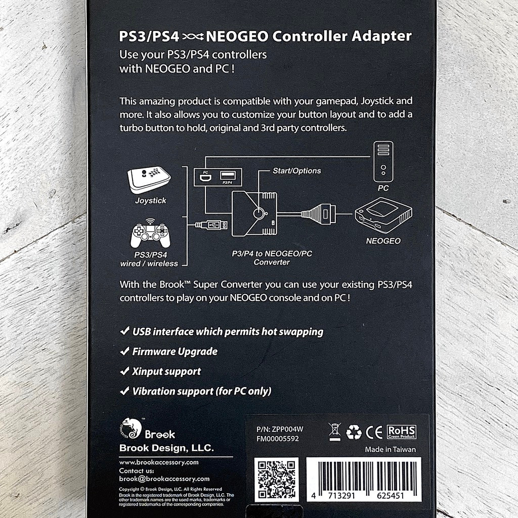 Brook PS3/PS4 to NEO GEO Super Converter
