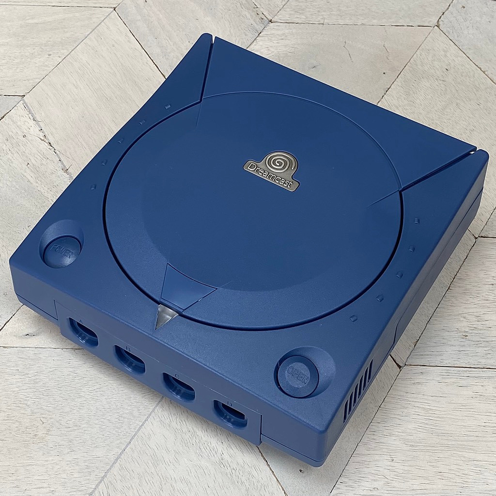 Dreamcast Replacement Shell - Navy Blue Opaque