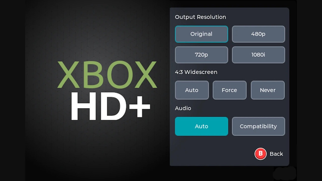 XboxHD+ HDMI Kit with OpenXenium