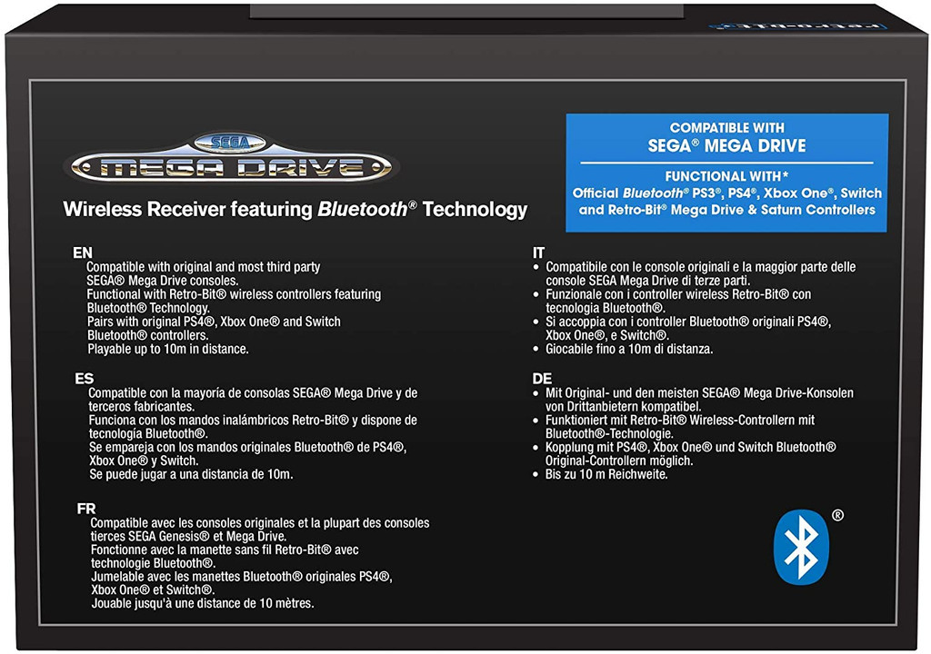 SEGA Mega Drive Bluetooth Receiver
