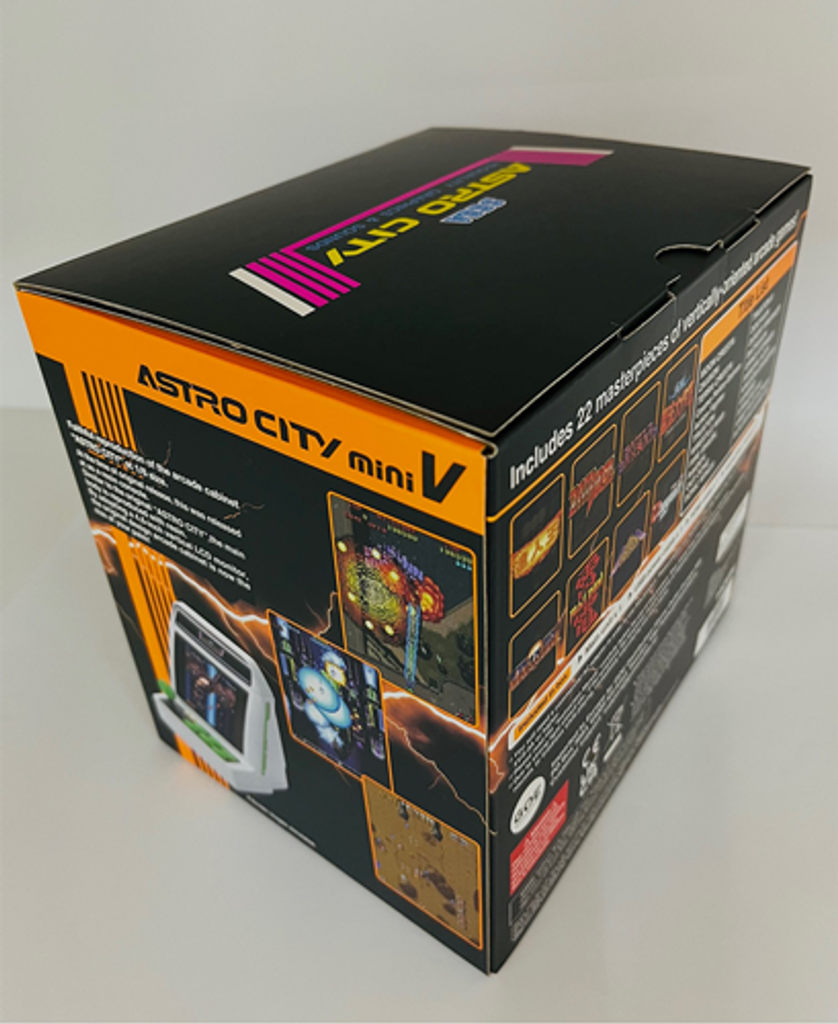 SEGA Astro City Mini V - Mini Arcade with 22 Games