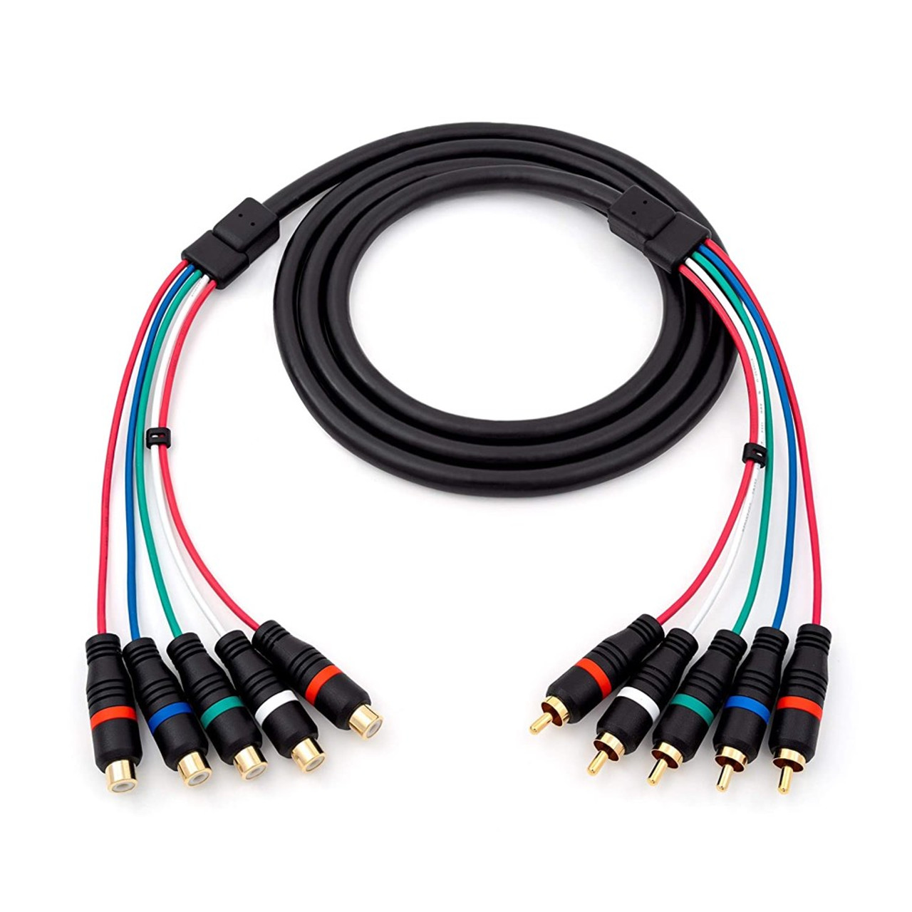 HDMI Male to 5 RCA RGB YPbPr Audio AV Component Convertor Cable Lead MF