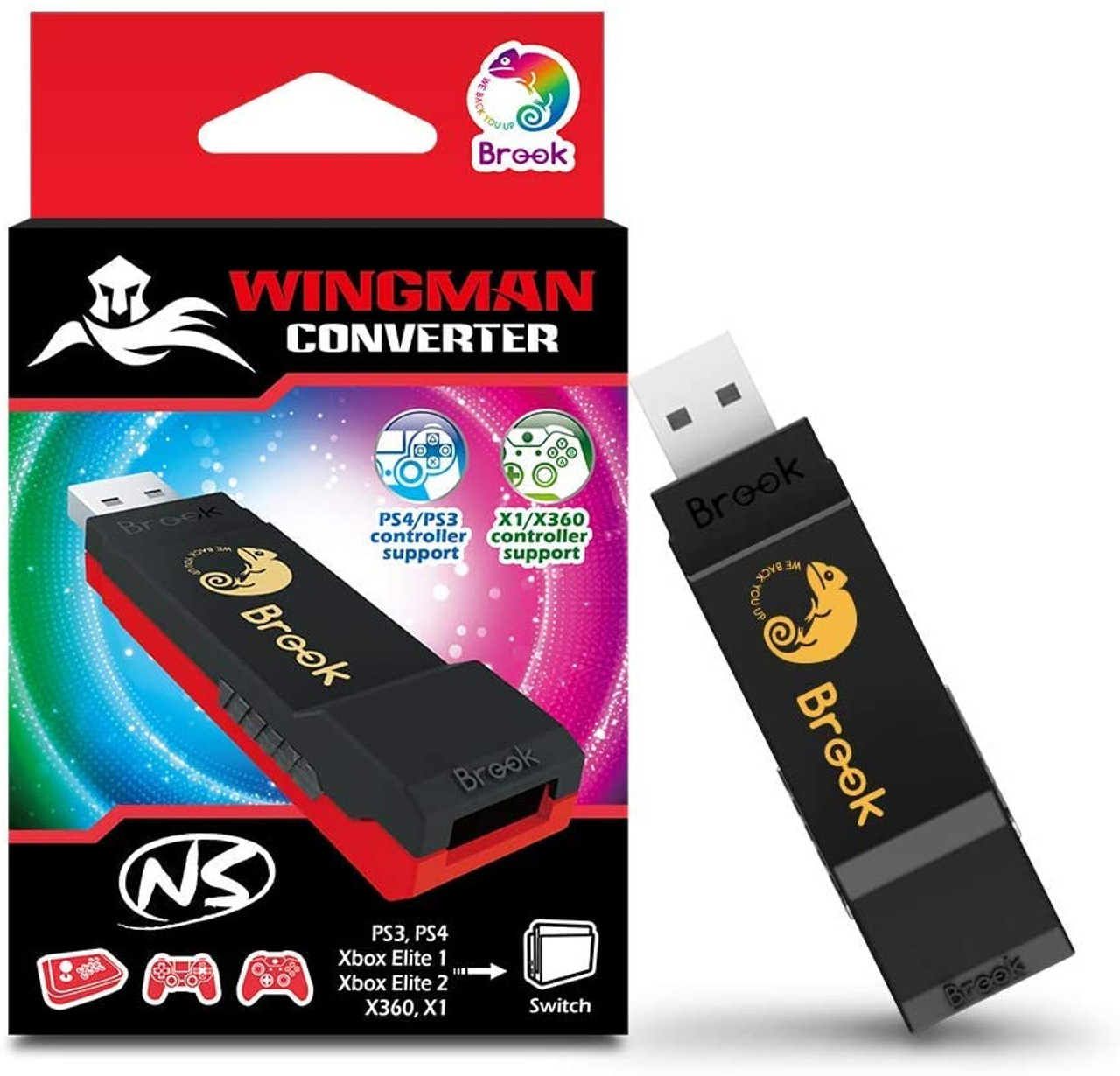 Brook Wingman NS PS3/PS4/XBOX to Switch Controller Adapter