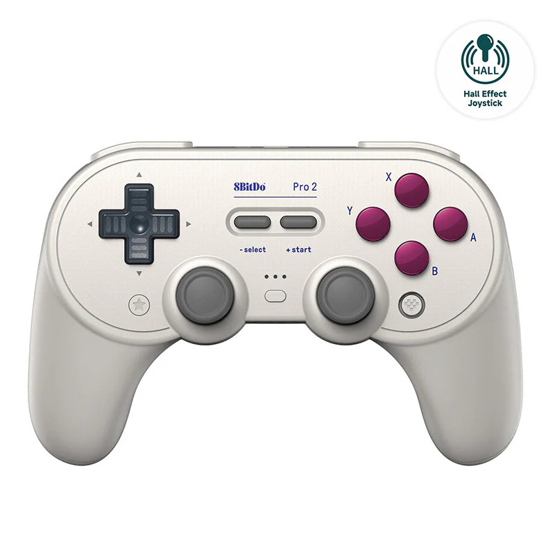 8BitDo Pro2 Bluetooth コントローラ （G Classic） 8Bitdo Pro 2 Bluetooth Controller Switch, PC, MacOS, Android