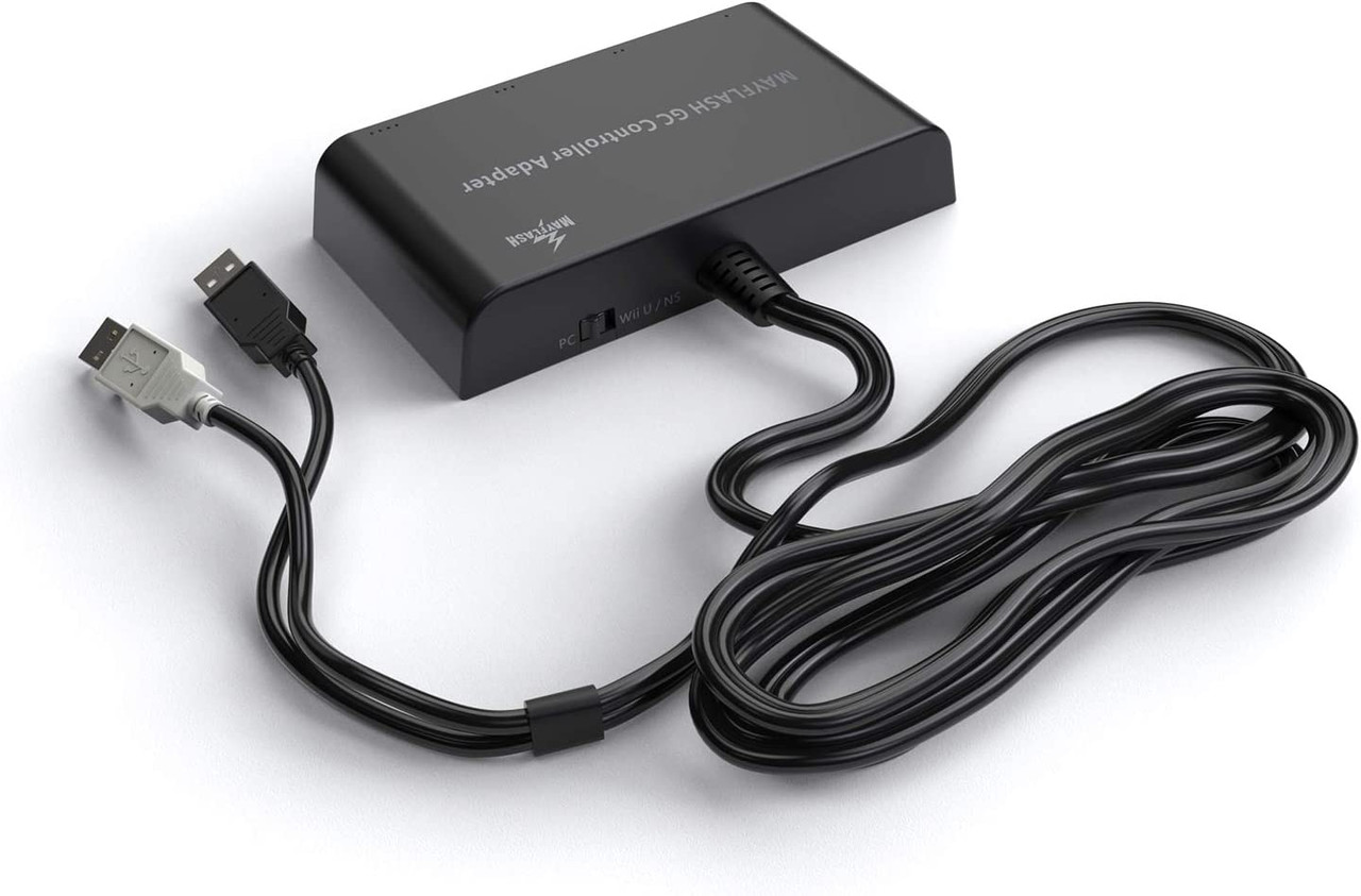 Adaptador HDMI Full HD para Nintendo Wii - Wii U- Negro + Cable