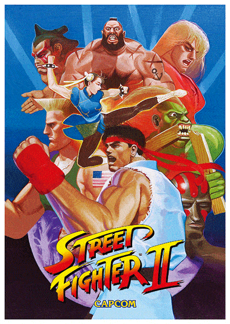 Pixel Frames PLAX Street Fighter 2: The World Warriors