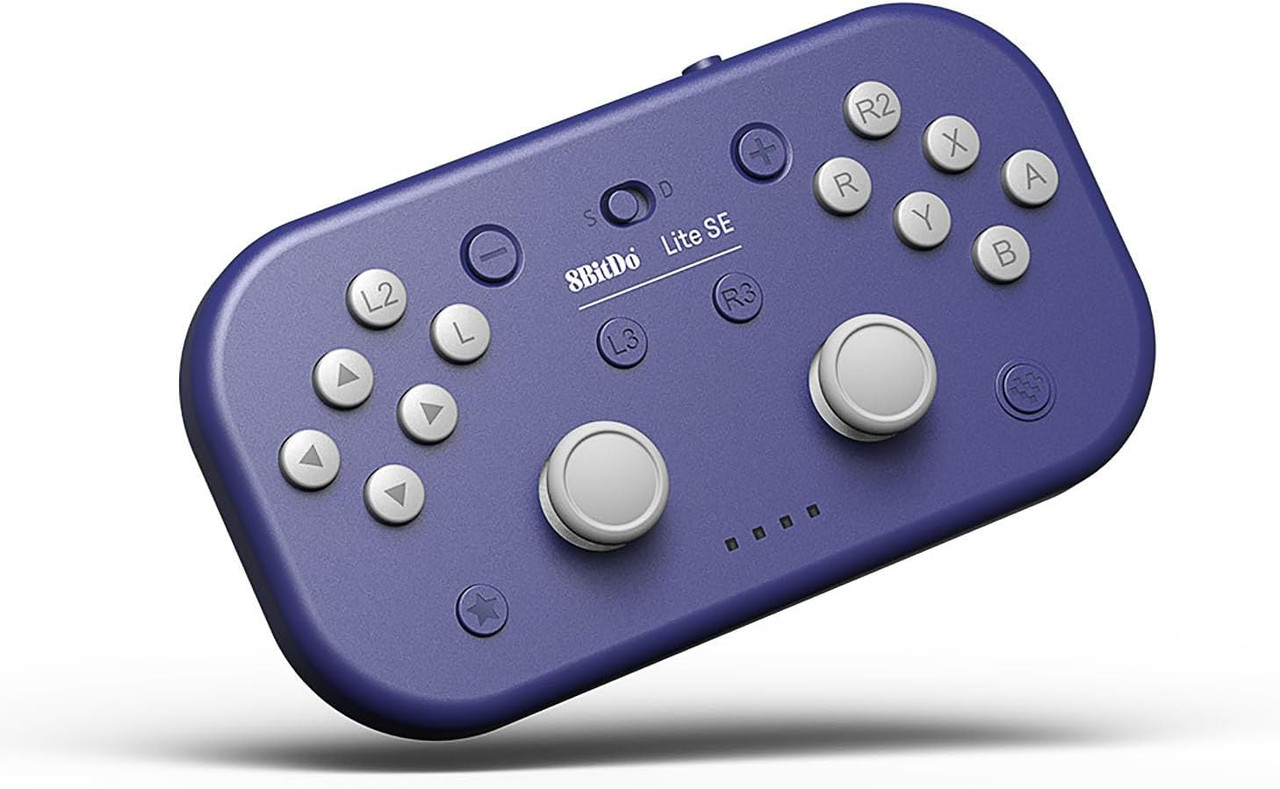 8BitDo Lite SE gamepad - Purple